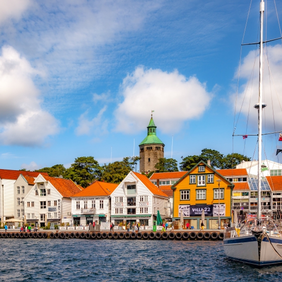 Vikarbyrå Stavanger fra havnen
